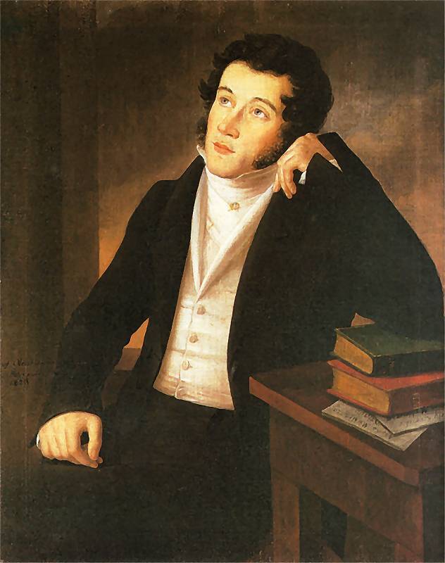 ﻿Адам Міцкевіч, 1828 год (Ю. Аляшкевіч).﻿