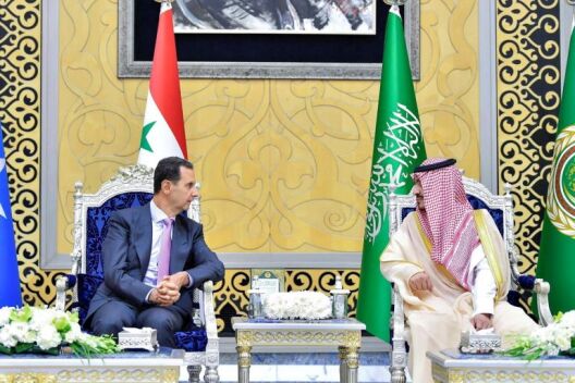 Браты-арабы. Башар Асад і прынц Саудаўскай Арабіі