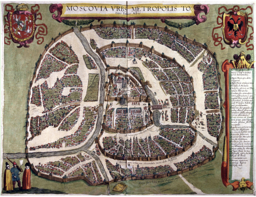 План Масквы, 1610 год