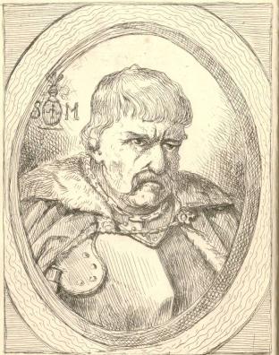 Самуіл Маскевіч (партрэт з выдання 1863 г. Брусэль)