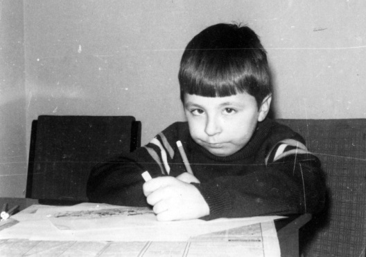 Сяргей Харэўскі маляваў, колькі сябе памятае, 1973﻿ год