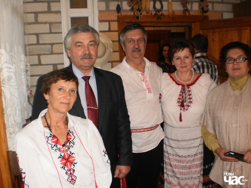 Пасол Георге Хіаарэ, Алесь Кашкурэвіч і яго жонка Ганна