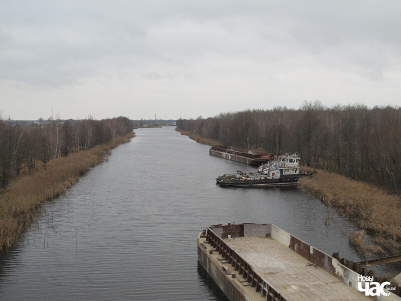 Дняпроўска-Бугскі (былы Каралеўскі) канал каля Кобрына
