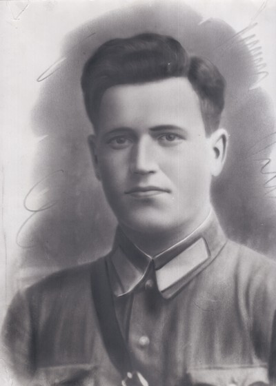 Кузьма Жарэбін, курсант школы НКУС у Гродна, 1941 год