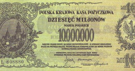 Гіперінфляцыя ў Польшчы 1923 года