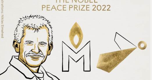 Трансляцыя цырымоніі ўручэння Нобелеўскай прэміі міру