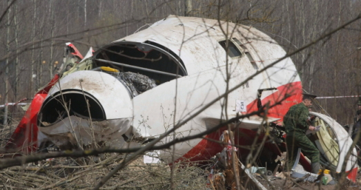 Польшча. На борце Ту-154М дайшло да шэрагу аварыяў