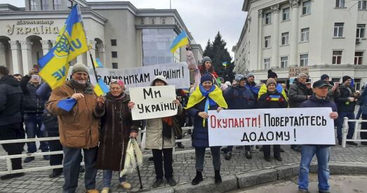 Большасць расійцаў выступае супраць анексіі абласцей Украіны