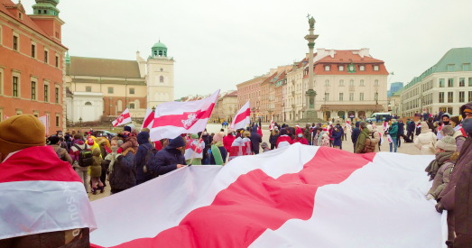Міжнародны Дзень Салідарнасці з Беларуссю ў Варшаве