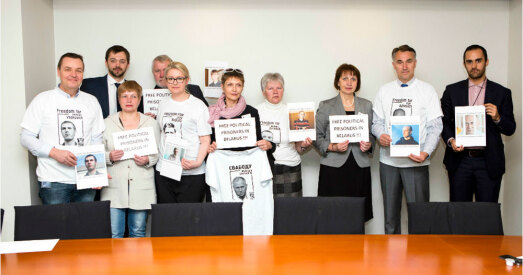 Еўрапарламентары распачынаюць кампанію салідарнасці з палітвязнямі Беларусі