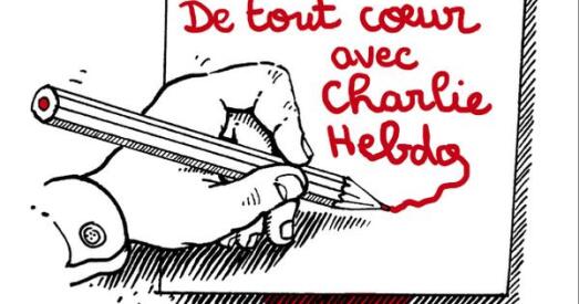 «Нашы сэрцы з «Charlie Hebdo»