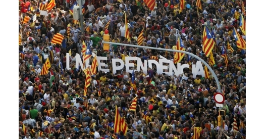 Каталонцы выказаліся за незалежнасць ад Іспаніі