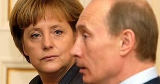 СМІ: Меркель прыстрашыла Пуціна альянсам ЗША і Еўропы