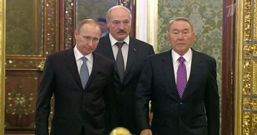 Пуцін патрабуе ад Лукашэнкі і Назарбаева падтрымкі па ўкраінскаму пытанню
