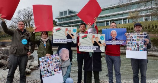 Швейцарскія праваабаронцы патрабуюць выключыць беларускую зборную з Чэмпіянату Еўропы па футболе