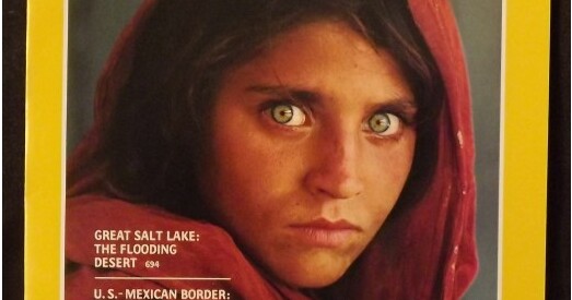 Гераіня вокладкі National Geographic арыштаваная ў Пакістане