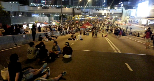 Ганконг: Два тыдні рэвалюцыі ў 14 фотаздымках