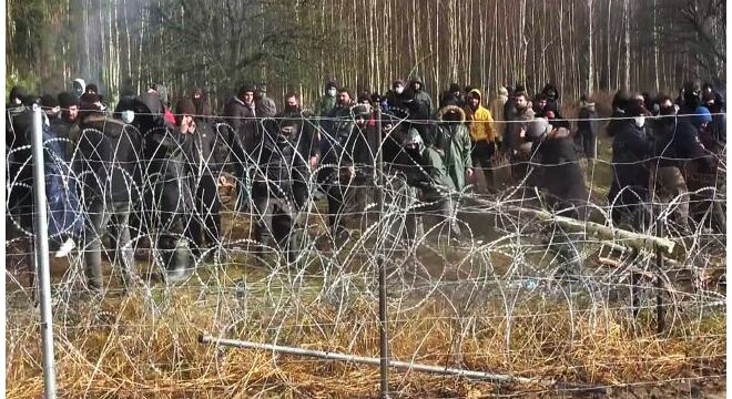 Атака мігрантаў на Польшчу – спецаперацыя Расіі?