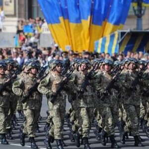 Ва Украіне на Дзень Незалежнасці замест правядзення параду выплацяць прэміі вайскоўцам