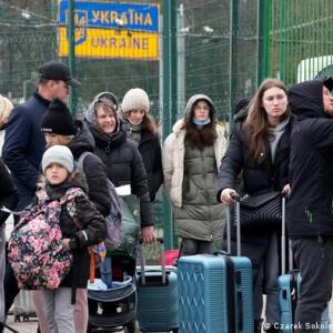 Два мільёны ўцекачоў з Украіны трапілі ў Польшчу