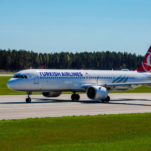 Turkish Airlines не будзе лётаць у Беларусь да 31 траўня