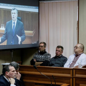 У Кіеве пачынаецца суд над экс-прэзідэнтам Януковічам па абвінавачванні ў дзяржздрадзе