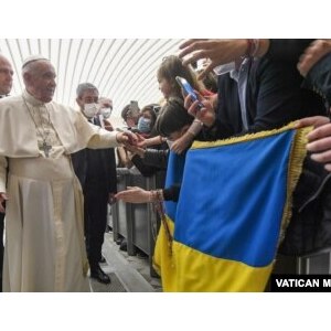 Папа Францішак збіраецца наведаць Украіну