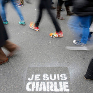 На вуліцы Францыі ў памяць ахвяр тэрактаў выйшлі больш за 2 млн чалавек