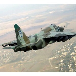 Расія збіла ўкраінскі СУ-25 у небе над Данбасам