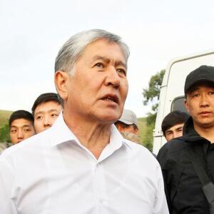 Экс-прэзідэнта Кыргызстана Атамбаева затрымалі па справе аб беспарадках у Бішкеку