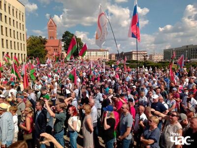 Улады збіраюць у Мінску чарговы «мега-мітынг» у падтрымку Лукашэнкі
