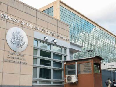 Амерыканская амбасада ў Маскве заклікала грамадзян ЗША неадкладна пакінуць Расію