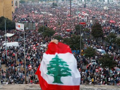 Падчас пратэстаў у Ліване пацярпелі сотні чалавек