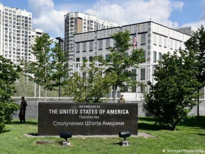 Дзярждэпартамент ЗША вывезе з Украіны сем'і дыпламатаў