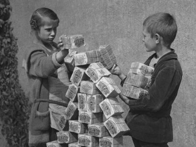 Наступствы гіперінфляцыя 1923 года ў Германіі адгукаюцца і цяпер