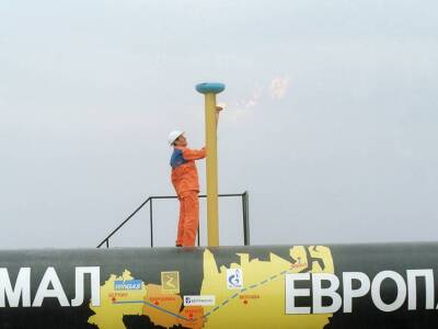 З-за «контрсанкцый» Расіі «Газпром» не зможа выкарыстоўваць польскі ўчастак газаправода «Ямал-Еўропа