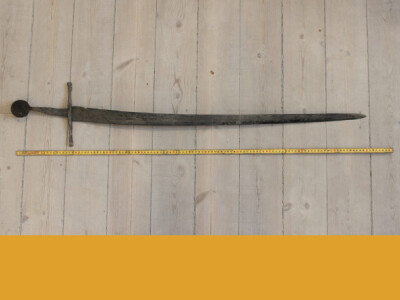 Дацкія вадаправоднікі знайшлі сярэднявечны меч