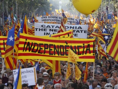 У Каталоніі пачынаецца апытанне аб незалежнасці