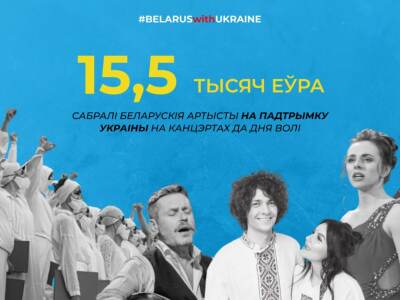 Беларусы сабралі грошы для Украіны