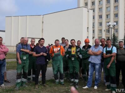 Будаўнікі «Гроднажылбуда» афіцыйна выходзяць на страйк з 21 жніўня