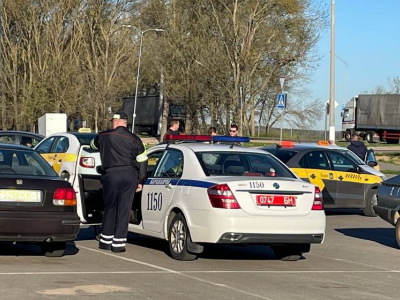 Міліцыя не дазволіла таксістам страйкаваць