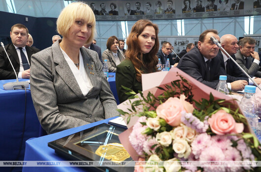 Кацярына Карстэн і Аляксандра Герасіменя: цяпер па розныя бакі барыкад. Фота БЕЛТА. Кацярына Карстэн і Аляксандра Герасіменя: цяпер па розныя бакі барыкад. Фота БЕЛТА.