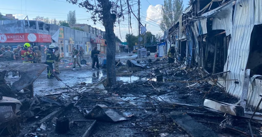 У выніку нападу на рынак у Канстанцінаўцы параненыя 28 чалавек, 16 загінулых