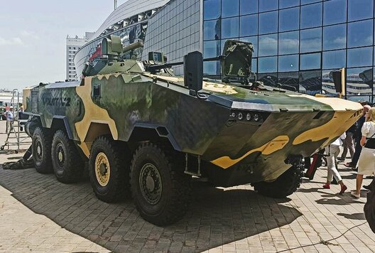 Бронетранспарцёр МЗКЦ-690003 Volat-2 ужо паказвалі два гады таму Бронетранспарцёр МЗКЦ-690003 Volat-2 ужо паказвалі два гады таму
