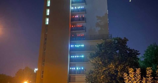 У інтэрнаце МДЛУ — прыгожая акцыя салідарнасці (фотафакт)