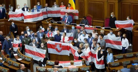 Дэпутаты Вярхоўнай Рады Украіны патрабуюць спыніць дыпламатычныя кантакты з беларускім рэжымам
