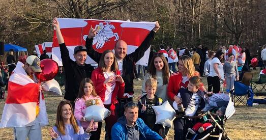 «Нацыя, магутная сваёй памяццю»: Дзень Волі ў Філадэльфіі