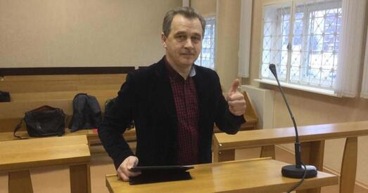 Лябедзька заявіў, што ўпершыню выйграў палітычную справу ў судзе