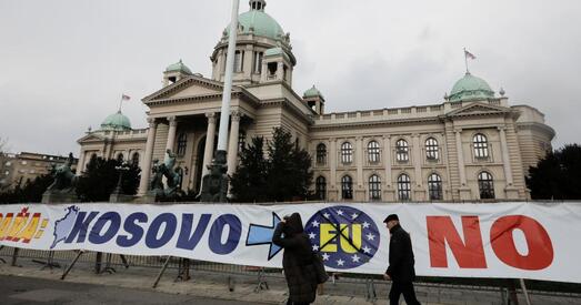 Прэзідэнт Сербіі прызнаў страту кантролю над Косава