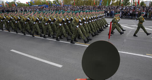 Ваенныя парады цяпер толькі на юбілеі